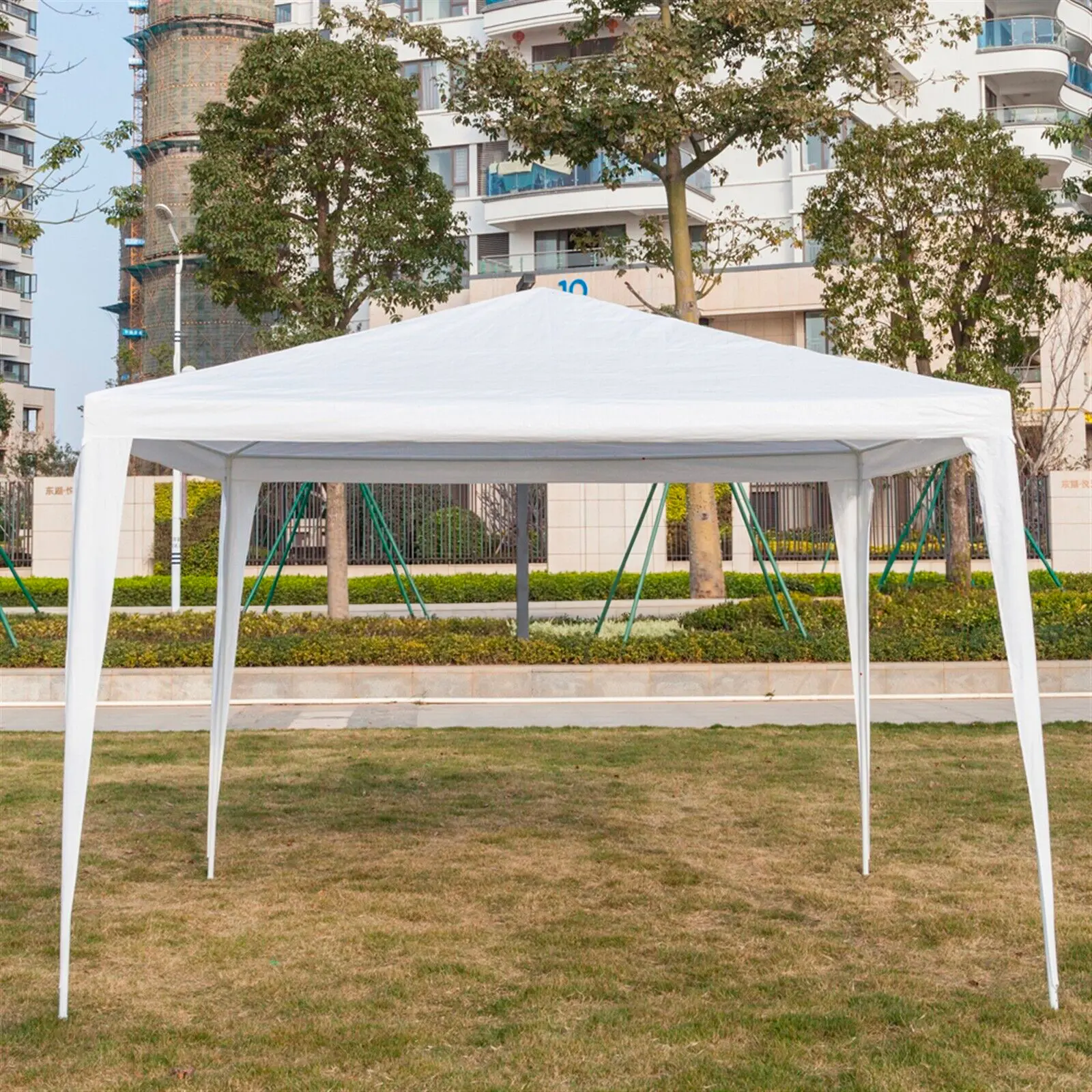 Cort ISLAND 3X3m (alb)