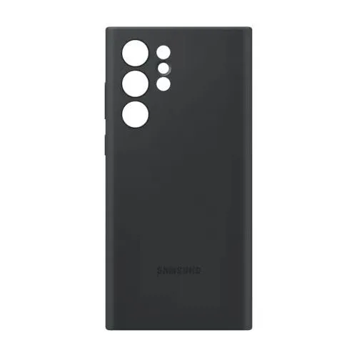 Husă Samsung Silicone Cover for Galaxy S22 Ultra, Negru