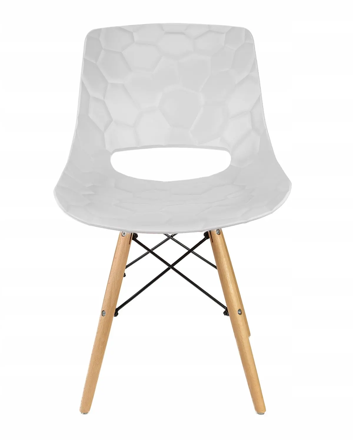 Scaun scandinav JUMI LARS (alb)