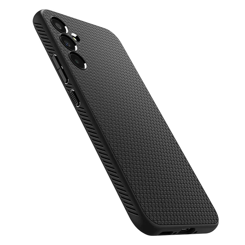 Husă Spigen Samsung A34, Liquid Air, Negru Mat