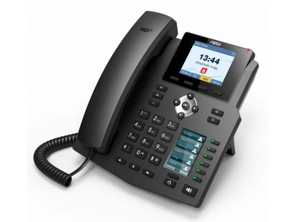 Telefon IP Fanvil X4U, Negru