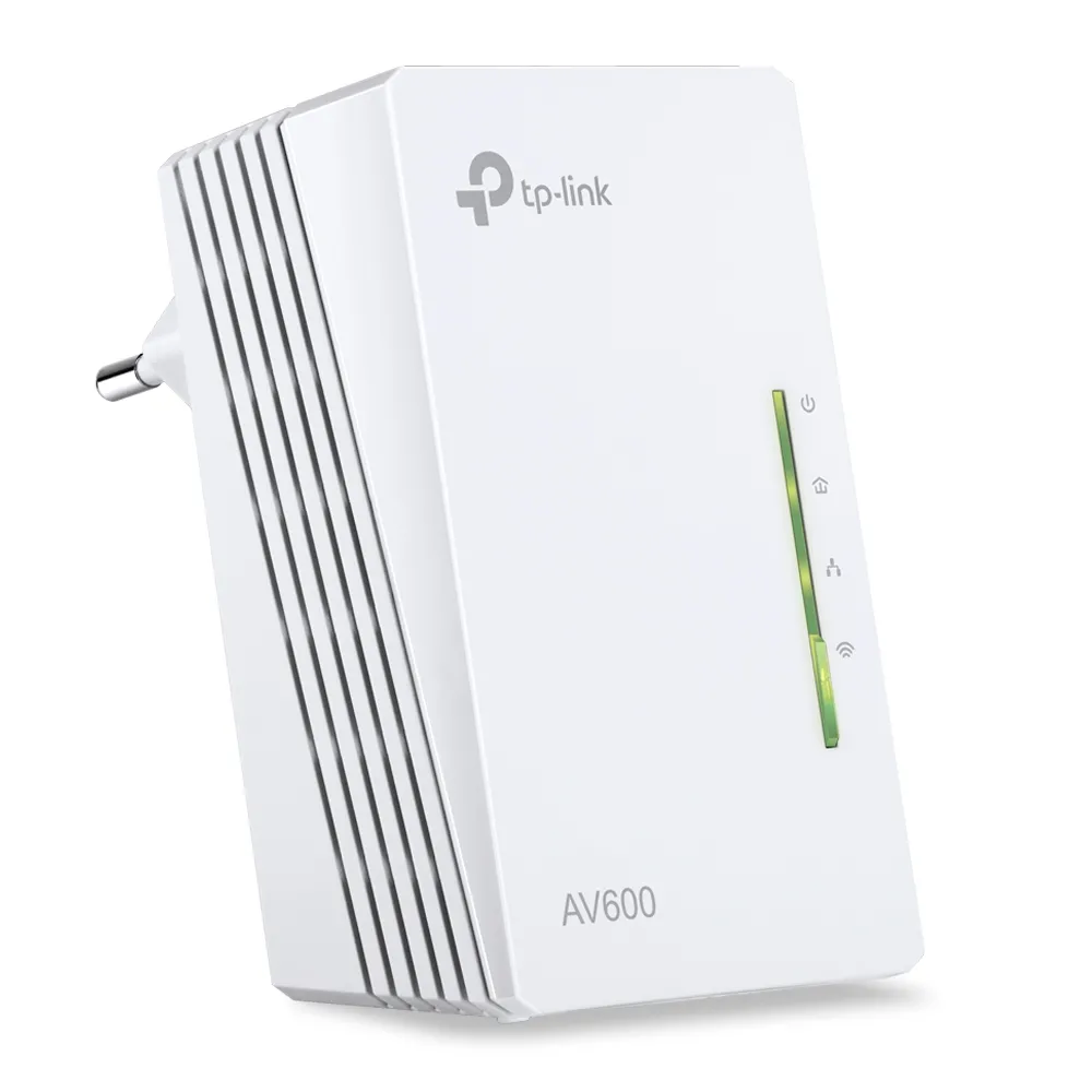 Powerline Adapter  TP-LINK TL-WPA4220, AV600, 600 Mbps, Alb