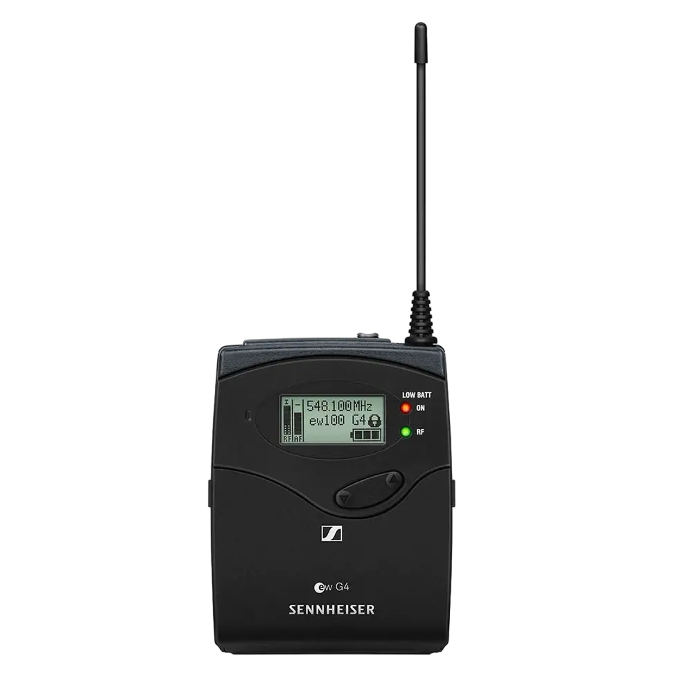 Microfon vocal Sennheiser EW 122P G4-E, Fără fir, Negru