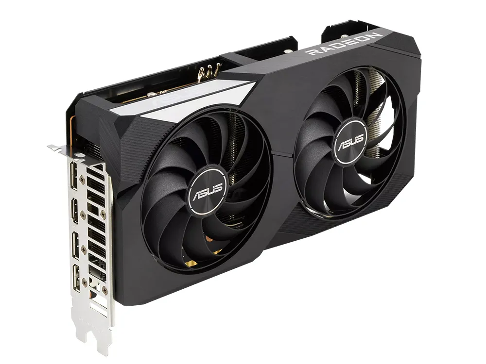 Placă Video ASUS DUAL-RX6650XT-O8G,  8GB GDDR6 128bit (DUAL-RX6650XT-O8G)