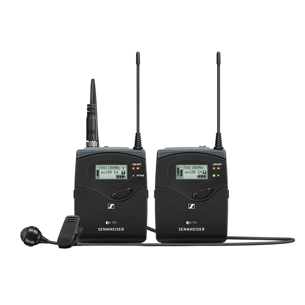 Microfon vocal Sennheiser EW 122P G4-E, Fără fir, Negru