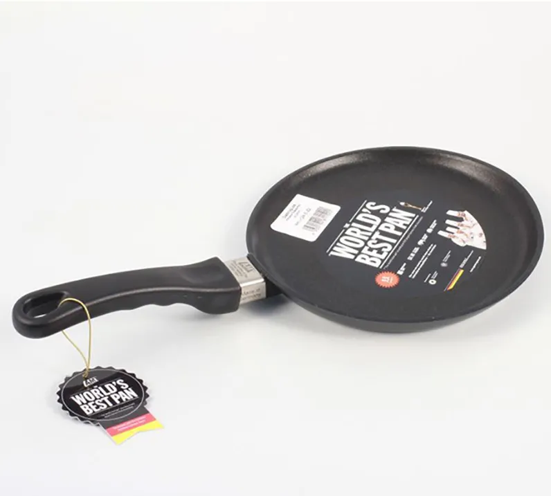 Tigaie pentru clătite AMT Gastroguss I-124-E, 0,1L, 24cm, Negru
