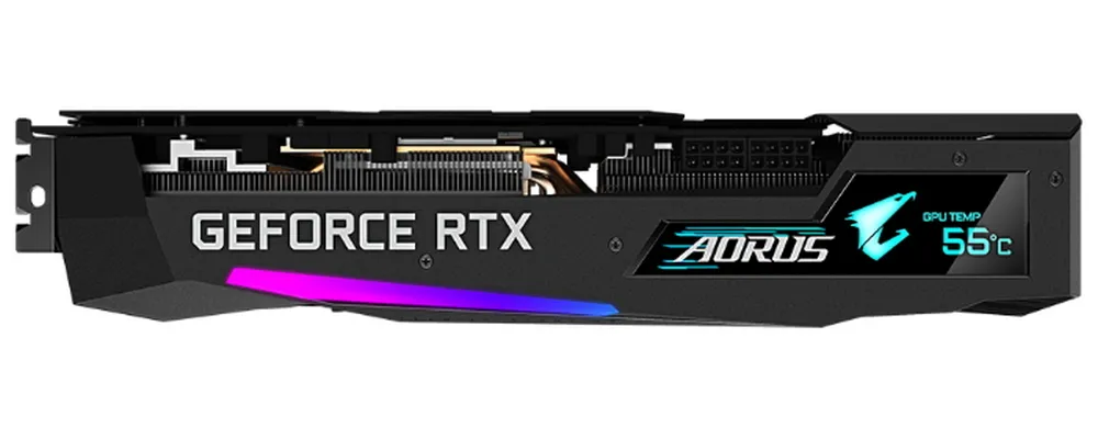 Placă Video Gigabyte GV-N3070AORUS M-8GD,  8GB GDDR6 256bit