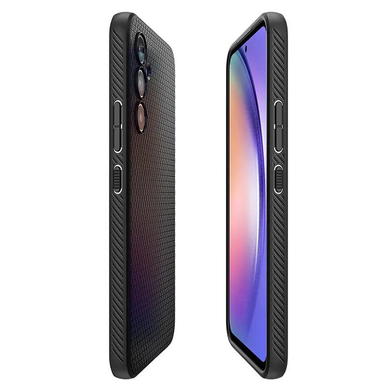 Husă Spigen Samsung A54, Liquid Air, Negru Mat