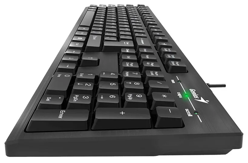 Tastatură Genius Smart KB-101, Cu fir, Negru