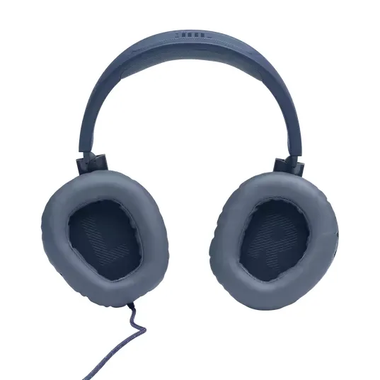 Căști gaming JBL Quantum 100, Cu fir, Albastru