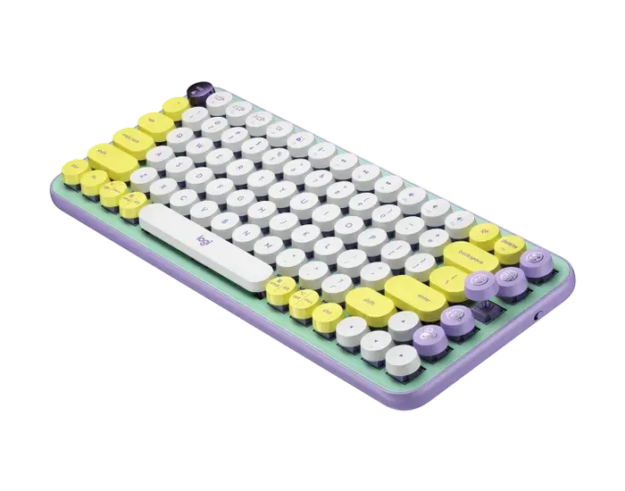 Tastatură Logitech POP Keys, Fără fir, Mentă