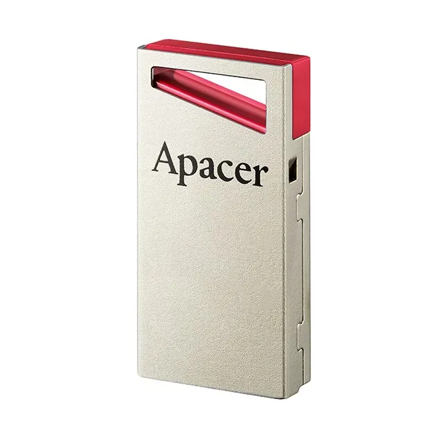 Memorie USB Apacer AH112, 32GB, Argintiu/Rosu