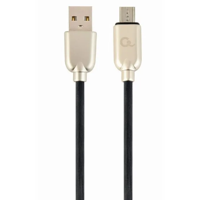 Cablu încărcare și sincronizare Cablexpert CC-USB2R-AMmBM-1M, USB Type-A/micro-USB, 1m, Negru