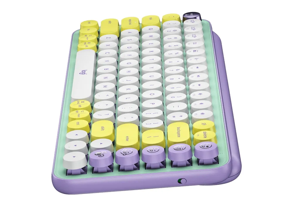 Tastatură Logitech POP Keys, Fără fir, Mentă