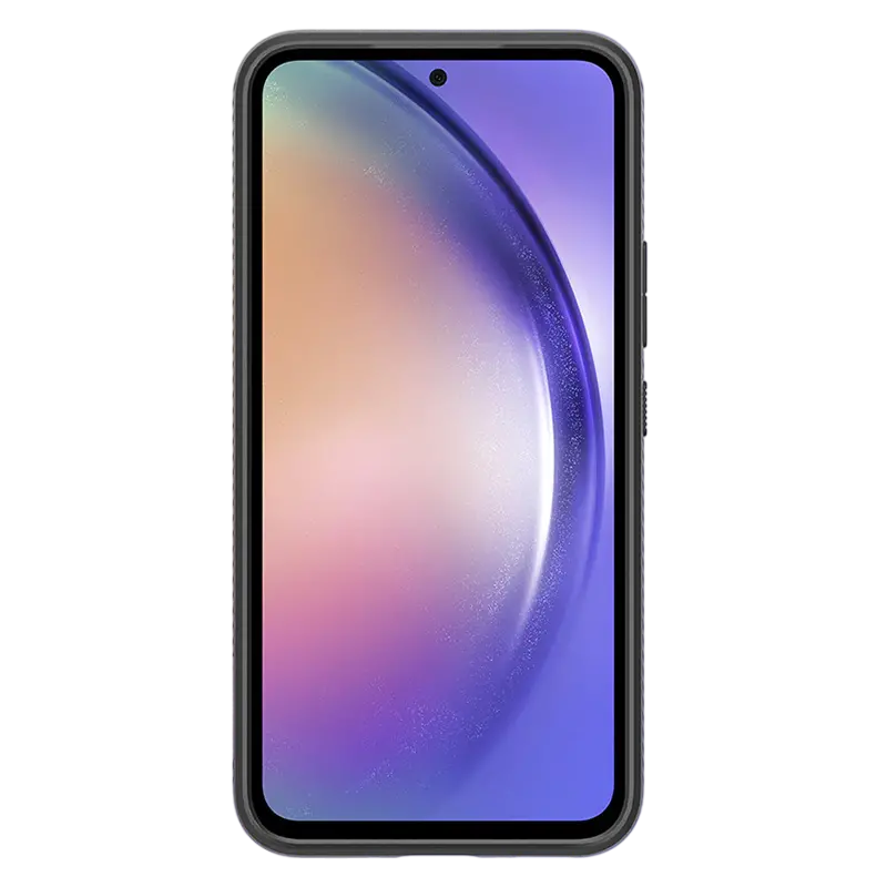 Husă Spigen Samsung A54, Liquid Air, Negru Mat