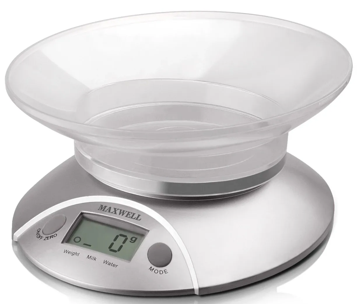 Cântar electronic de bucătărie Maxwell MW-1451, Argintiu