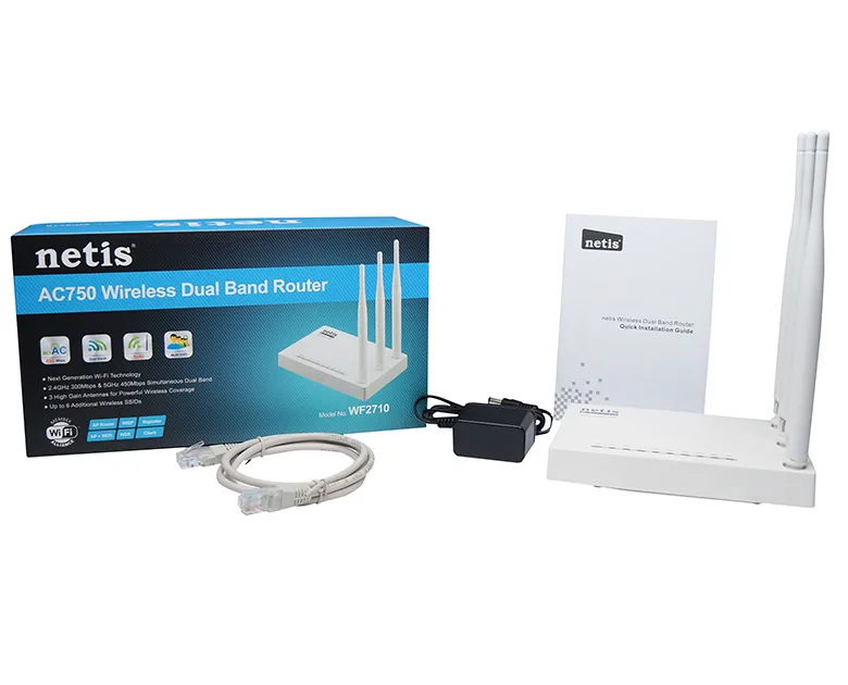 Router fără fir Netis WF2710, Alb