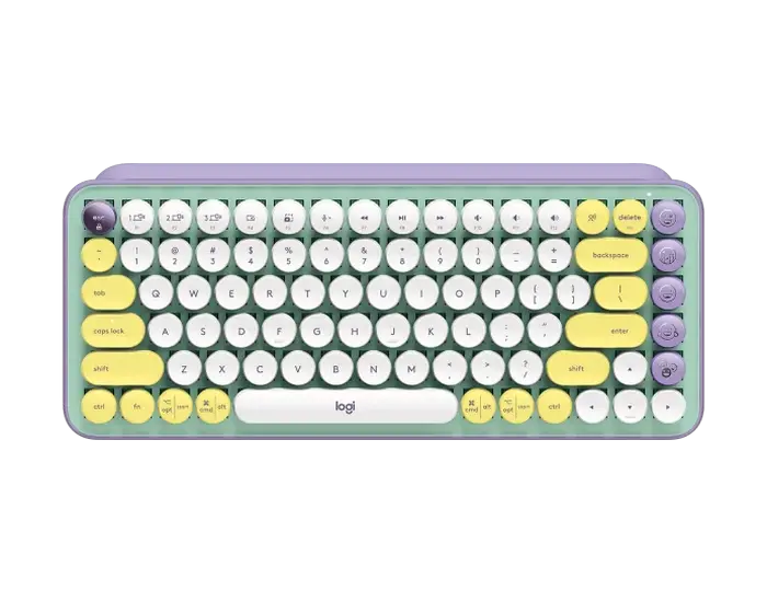 Tastatură Logitech POP Keys, Fără fir, Mentă