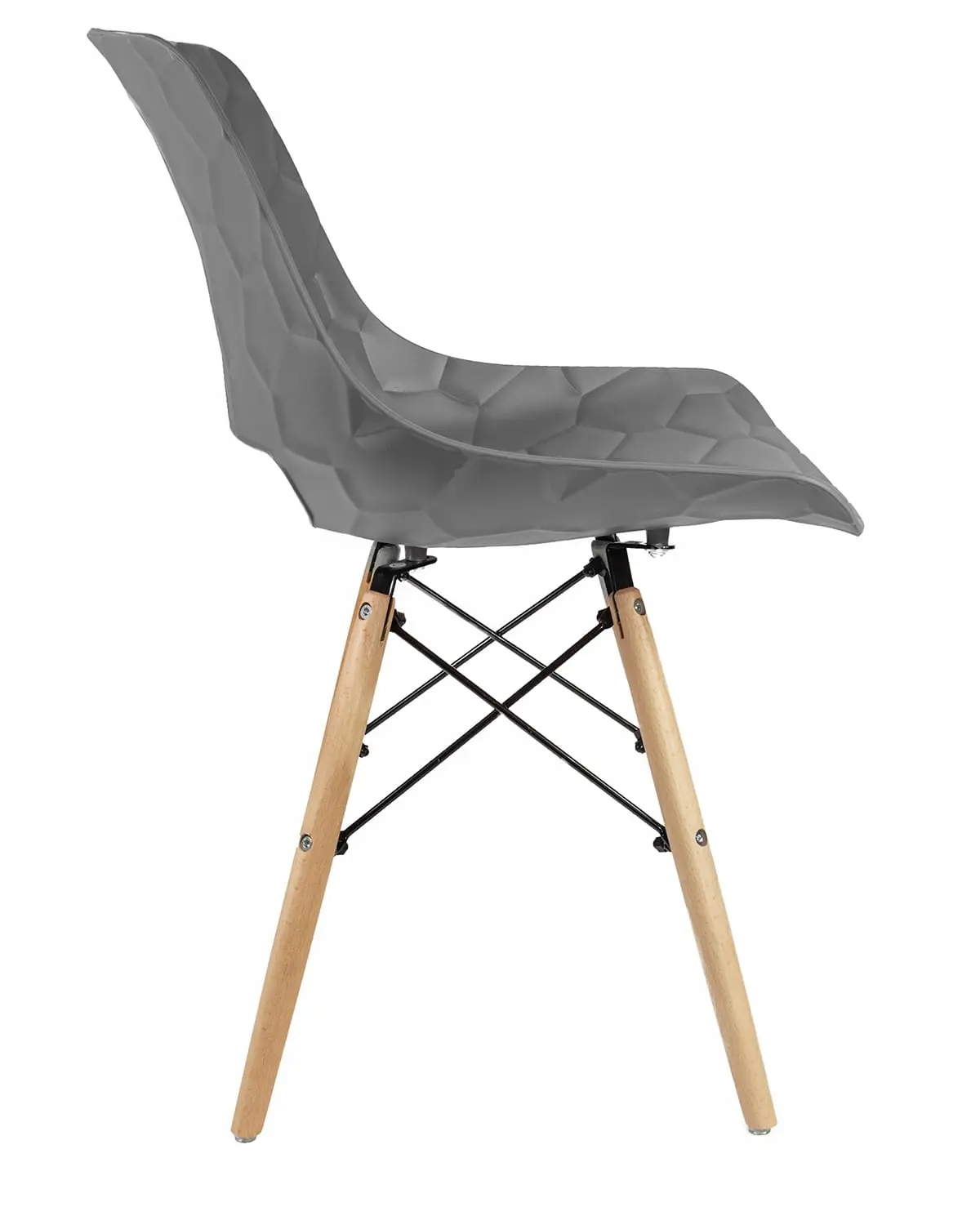 Scaun scandinav JUMI LARS (gri)
