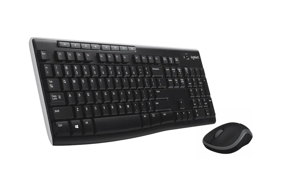 Set Tastatură + Mouse Logitech MK270, Fără fir, Negru
