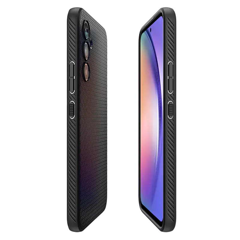 Husă Spigen Samsung A54, Liquid Air, Negru Mat