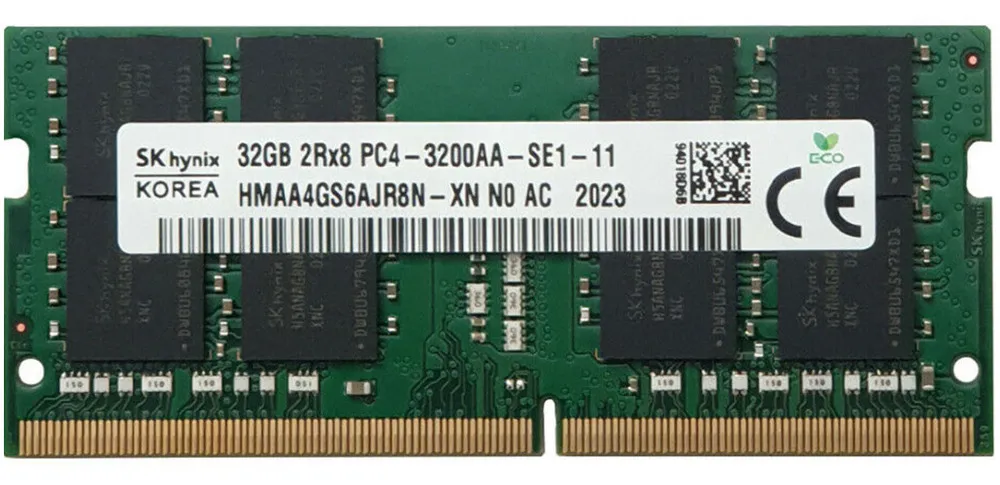 Memorie RAM Hynix HMAA4GS6CJR8N-XNN0, DDR4 SDRAM, 3200 MHz, 32GB, Hynix 32GB DDR4 3200 So-Dimm