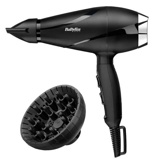 Uscător de păr BaByliss Shine Pro 6713DE, 2200 W, Negru