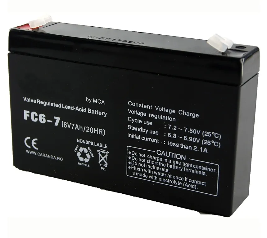 Acumulator UPS Ultra Power GP, 6V, 7Ah