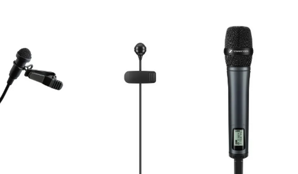 Microfon vocal Sennheiser EW 122P G4-E, Fără fir, Negru