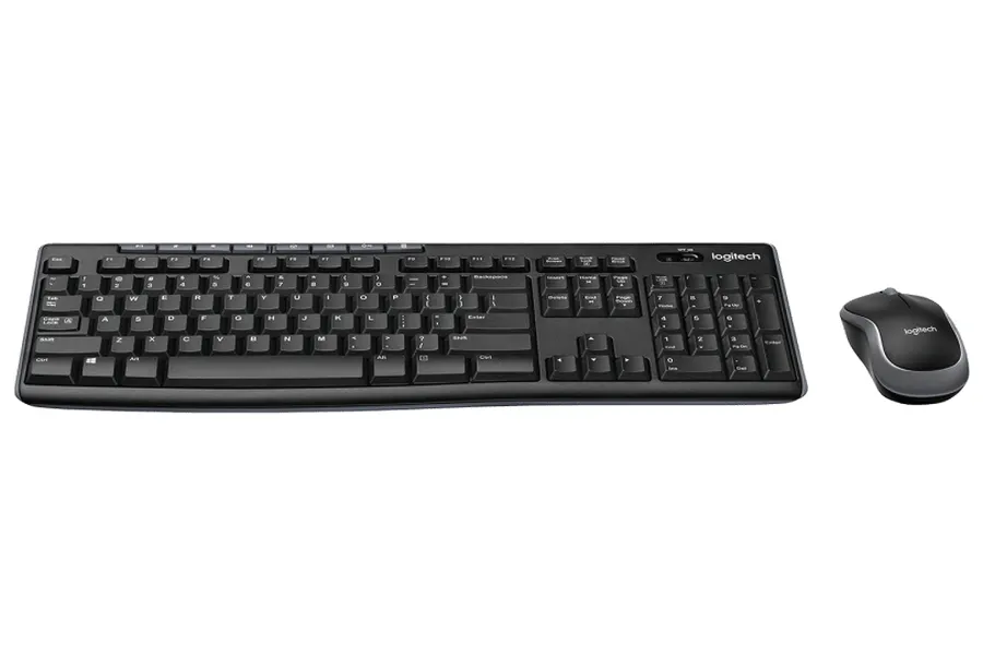 Set Tastatură + Mouse Logitech MK270, Fără fir, Negru