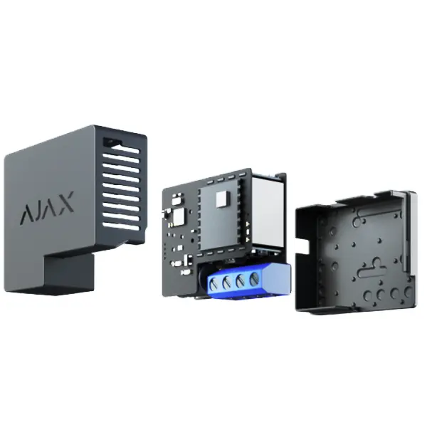 Releu Smart Power Ajax WallSwitch, Negru
