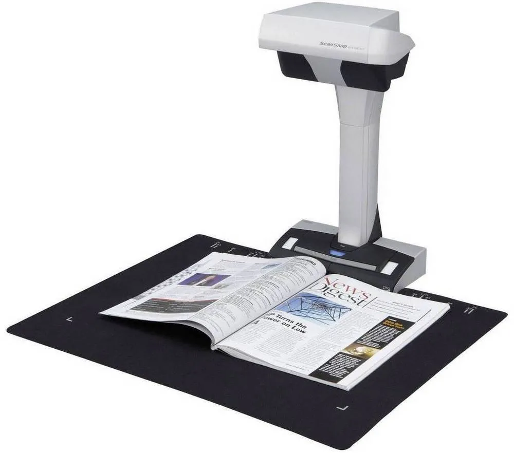 Overhead Contactless Scanner Fujitsu ScanSnap SV600, A3, Gri