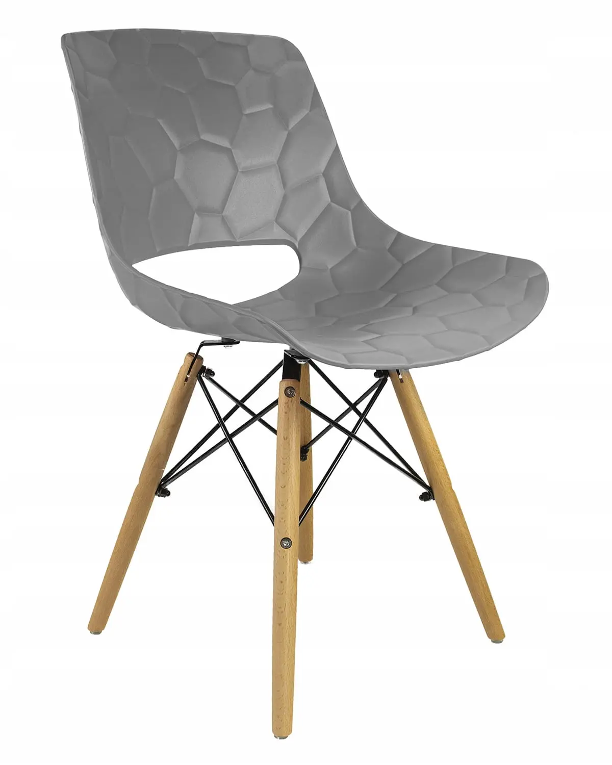 Scaun scandinav JUMI LARS (gri)