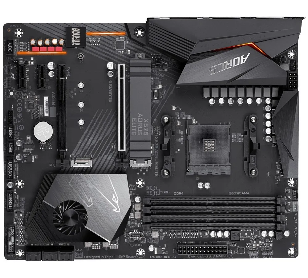 Placă de bază Gigabyte X570 AORUS ELITE, AM4, AMD X570, ATX