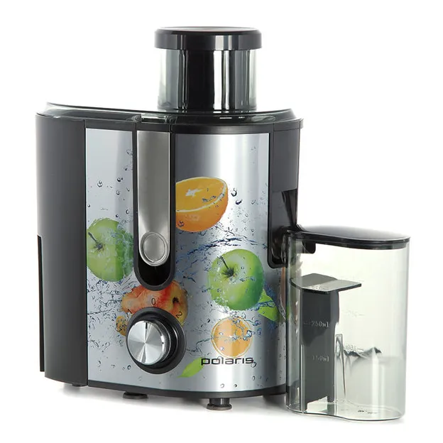 Storcător de fructe și legume Polaris PEA0829, Negru Inox