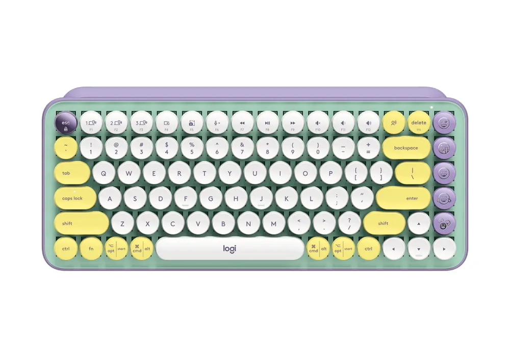 Tastatură Logitech POP Keys, Fără fir, Mentă