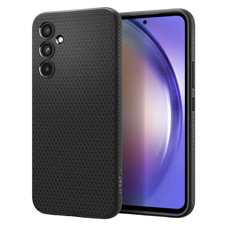 Husă Spigen Samsung A54, Liquid Air, Negru Mat