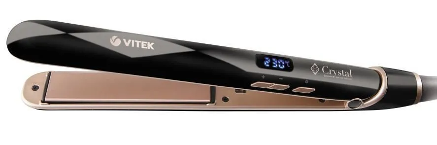 Placă de îndreptat părul VITEK VT-8410, Negru | Maro