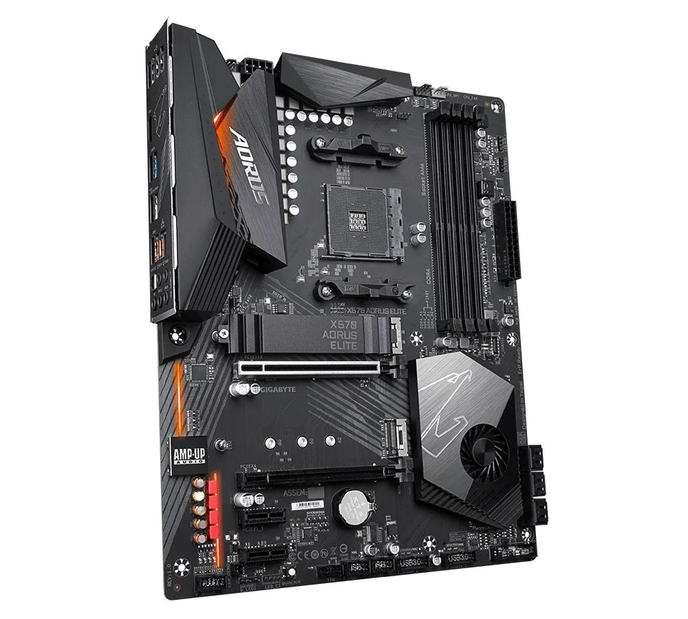Placă de bază Gigabyte X570 AORUS ELITE, AM4, AMD X570, ATX
