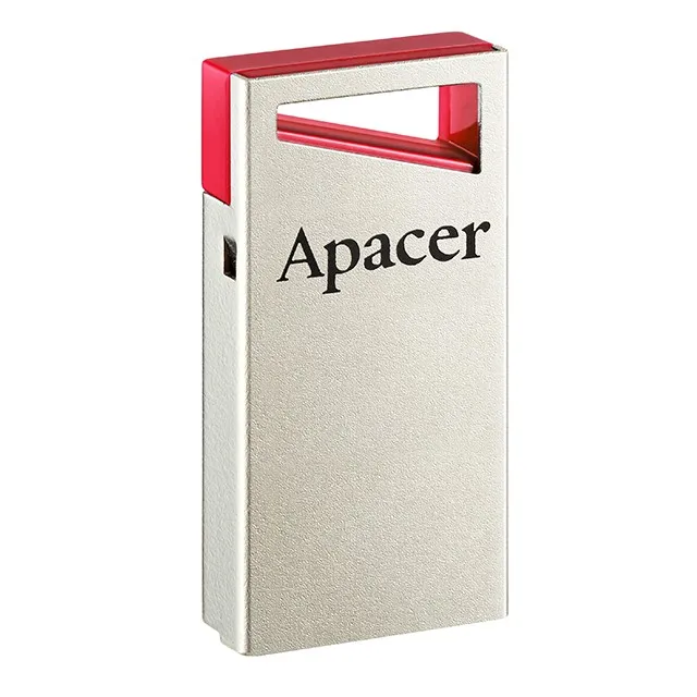 Memorie USB Apacer AH112, 32GB, Argintiu/Rosu