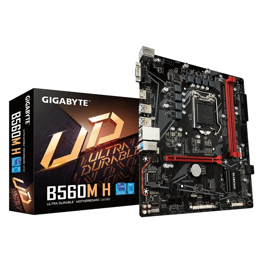 Placă de bază Gigabyte B560M H, LGA1200, Intel B560, Micro-ATX