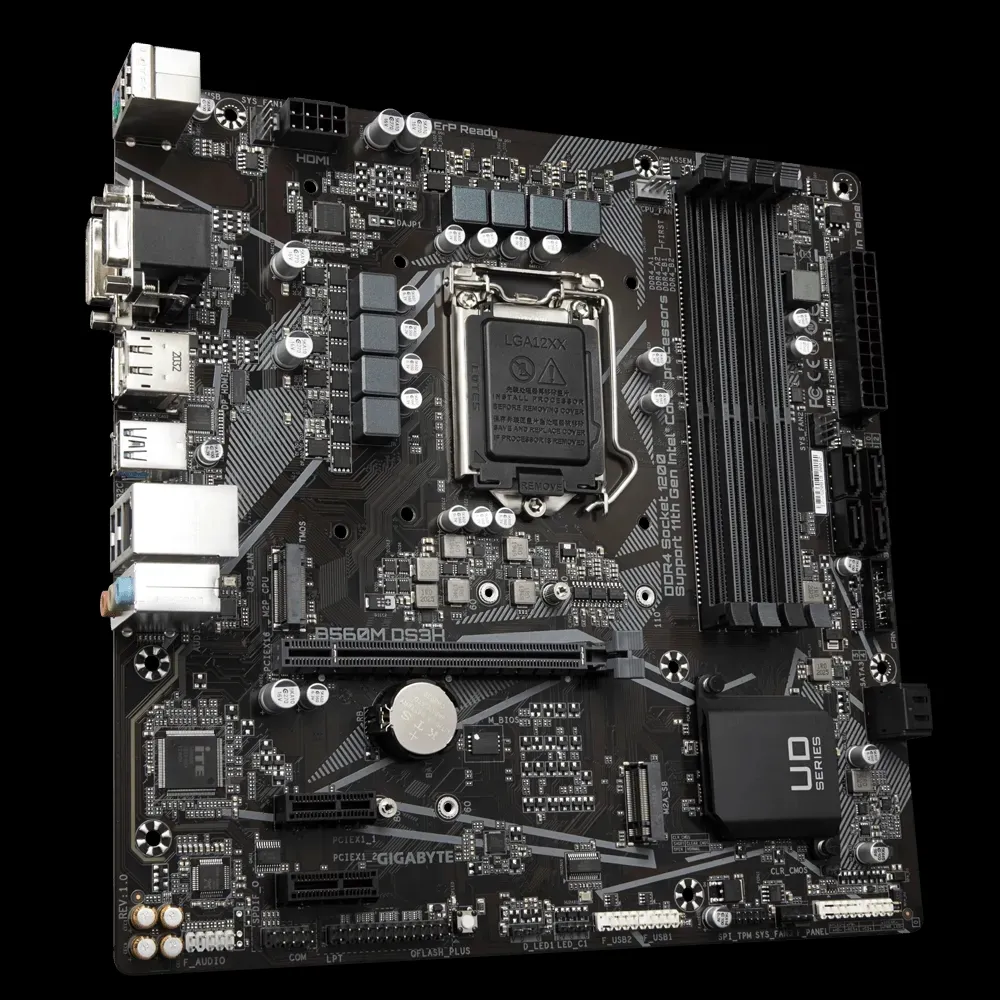 Placă de bază Gigabyte B560M H, LGA1200, Intel B560, Micro-ATX