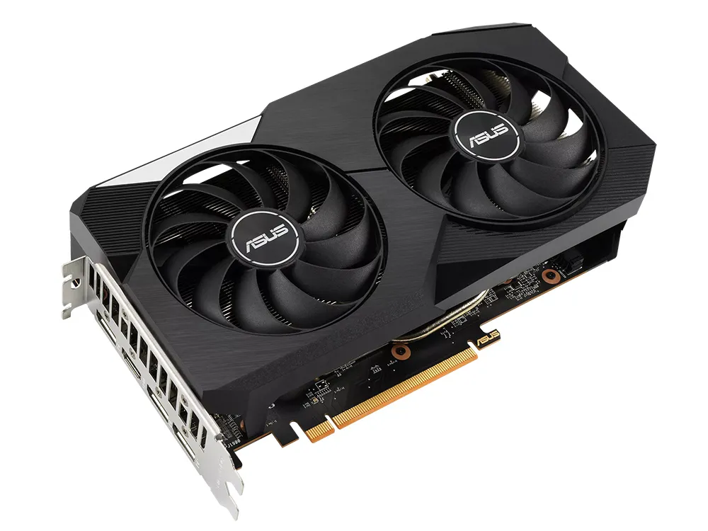 Placă Video ASUS DUAL-RX6650XT-O8G,  8GB GDDR6 128bit (DUAL-RX6650XT-O8G)