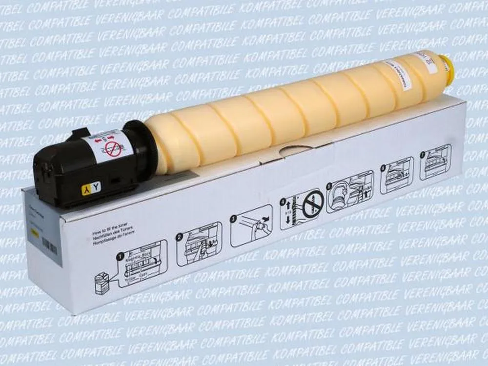 Toner Integral Compatible EXV-51, Galben