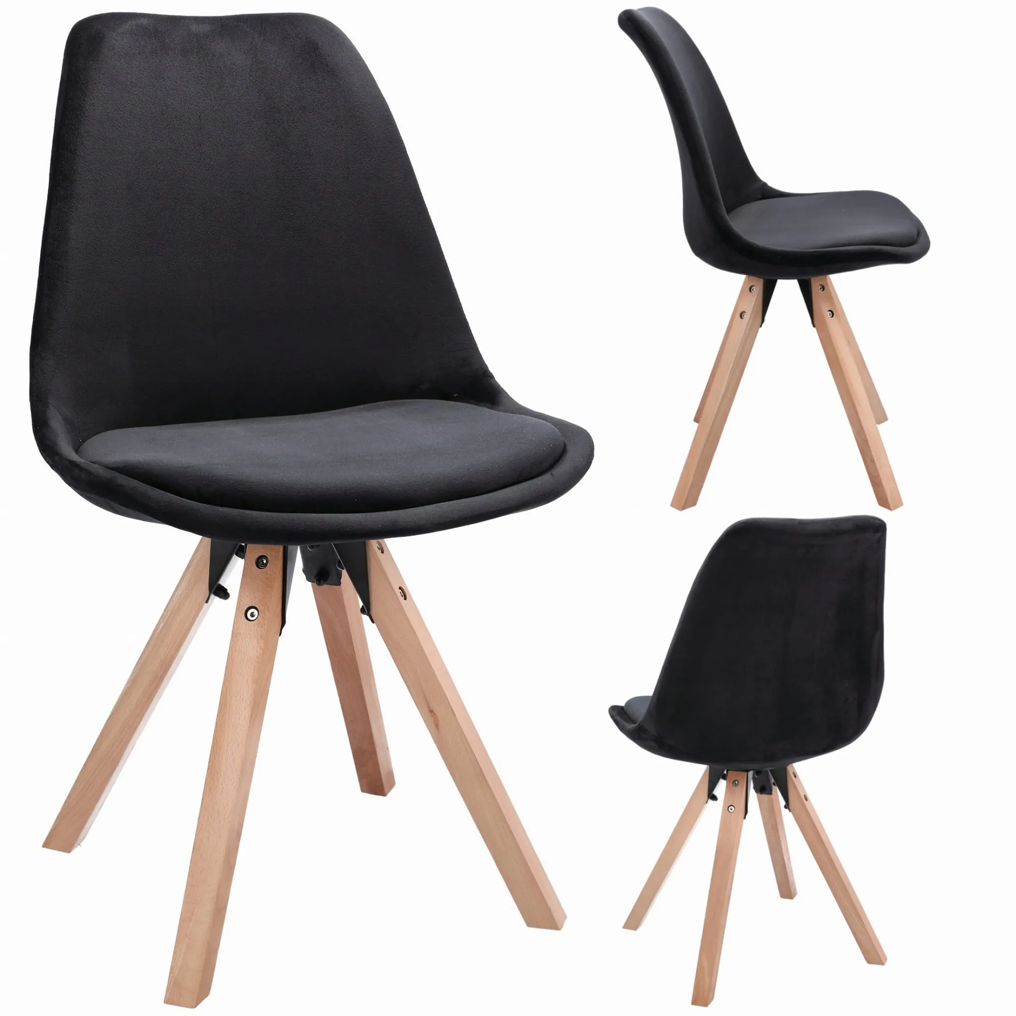 Scaun JUMI SAIDA (negru)