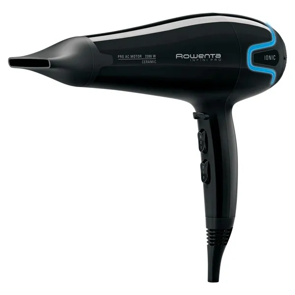 Uscător de păr Rowenta LED Infini Pro CV8730D0, 2200 W, Black