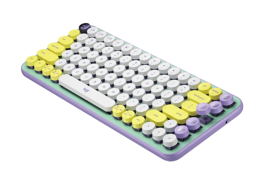 Tastatură Logitech POP Keys, Fără fir, Mentă