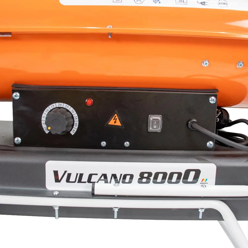 Tun de aer cald cu ardere indirecta Vulcano 8000
