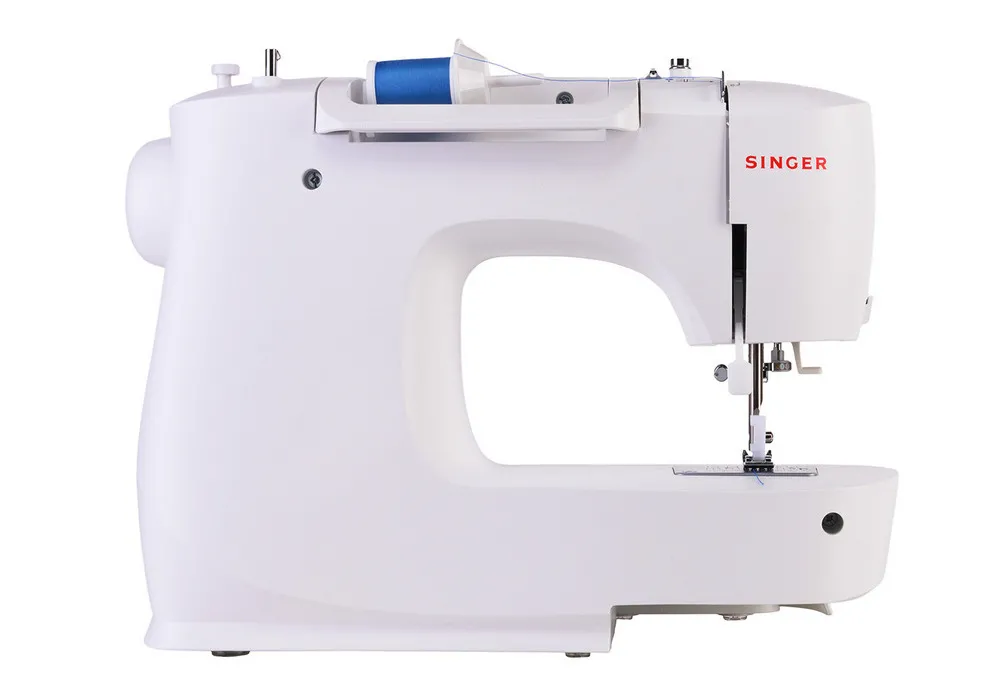Mașină de cusut Singer M3205, Alb Albastru
