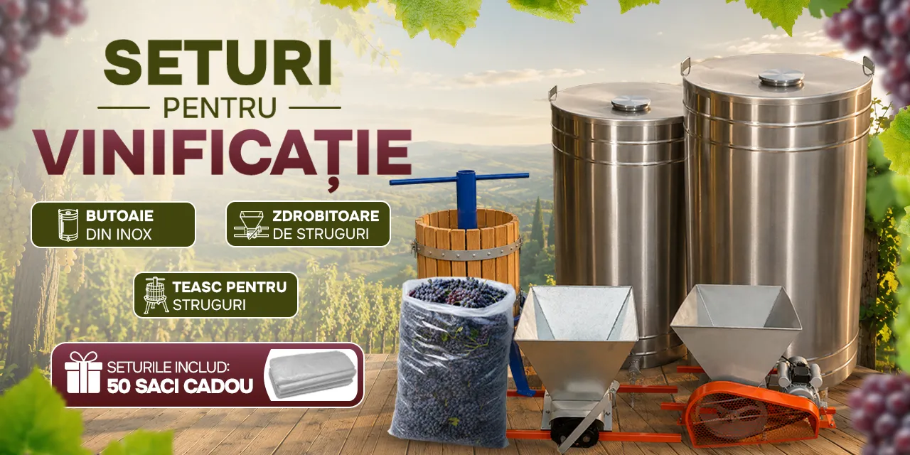 SETURI PENTRU VINIFICAȚIE